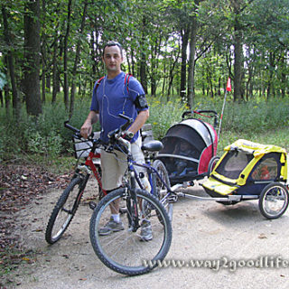 Bike Ride w trailers