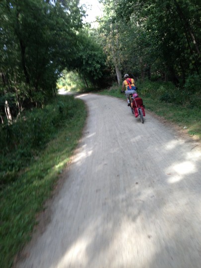 WeeHoo trailer Riding Weehoo