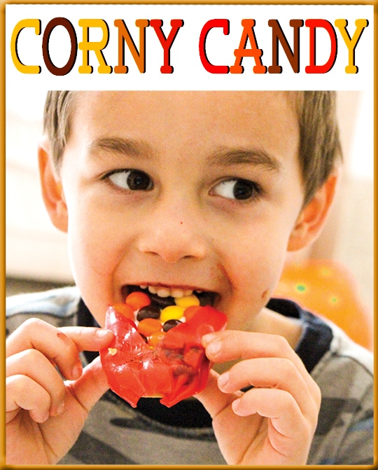 From Halloween candy to Thanksgiving Treats in Minutes - Corny Candy