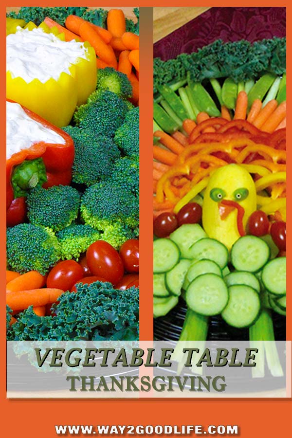 Looking to make healthier side dishes this Thanksgiving? You can't do healthier than this! Check out our Vegetable Thanksgiving Table!