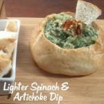 Lighter Spinach Artichoke Dip Recipe