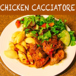 chicken cacciatore