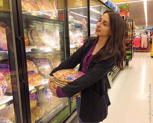 Stacking up for the Grilled Pizza Party 