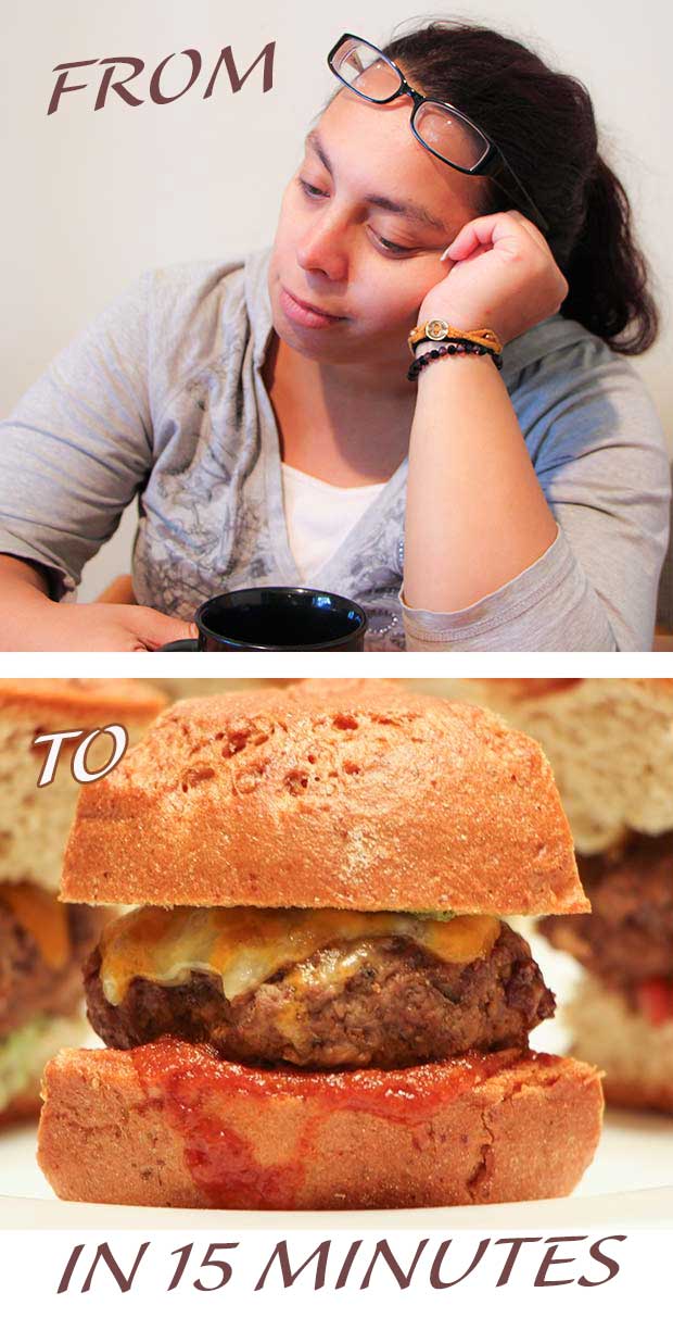 from Tired to Yummy in 15 minutes