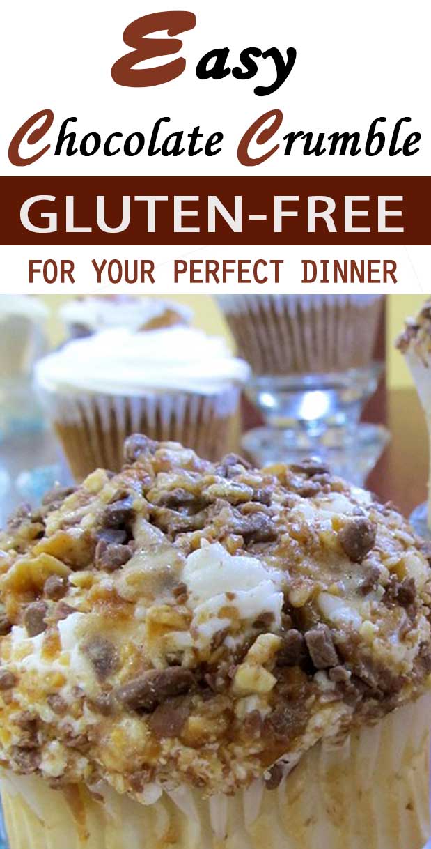 Easy Gluten Free Chocolate Crumble