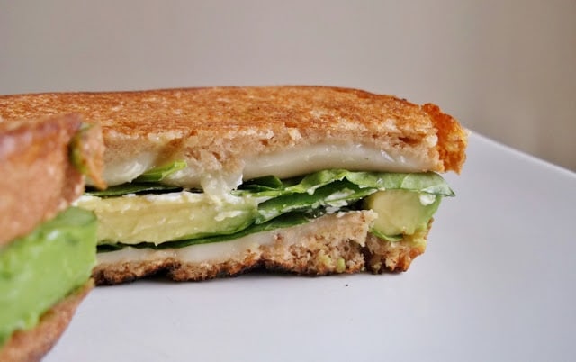 green sandwich