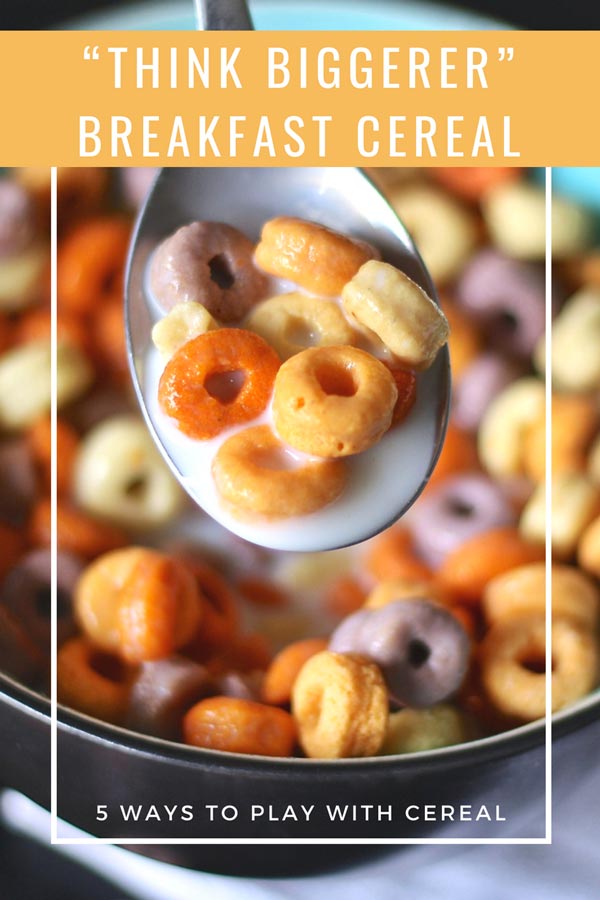 THINK BIGGERER ABOUT BREAKFAST CEREAL #motherhood #Way2GoodLife #breakfast #Family