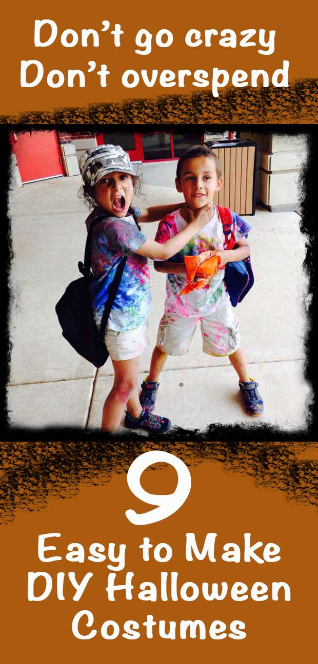 9 Easy to Make DIY Halloween Costumes