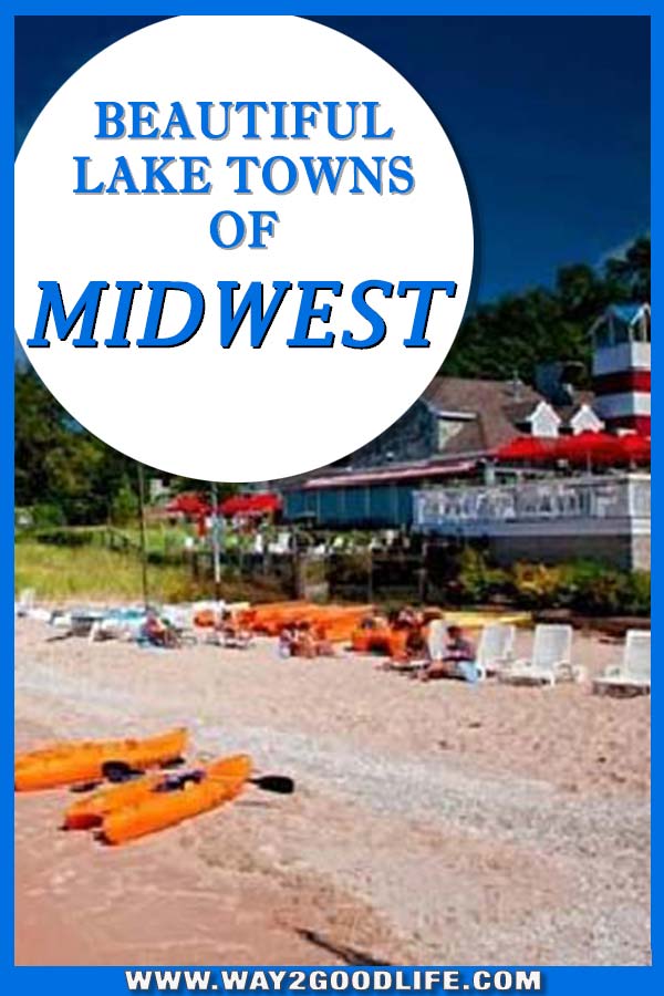 Midwest Travel with kids: Beautiful Lake Towns you should vist this summer. Of the road trips we will be taking soon. These immediatly caught out attention