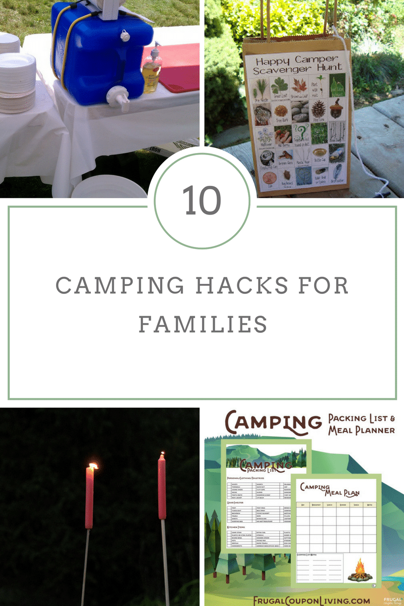 Camping Trips are much easier when you use our Camping Tips and Hacks ideal for Families!