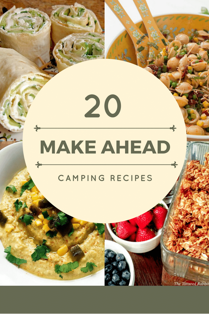 Make Ahead Meals save tons of time and these Camping Recipes are a perfect solution for your upcoming trip! #camping #roadtrip #Way2GoodLife #summer