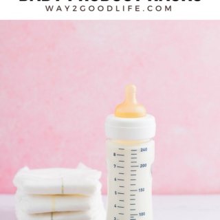 Don't miss our list of the Top Best Baby Product Hacks! We love using baby products for all kinds of different things every day! #baby #way2goodlife #lifehacks