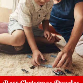 Check out our list of Best Christmas Puzzles for Holiday Fun! Grab some of these top picks to share over cold winter evenings with hot cocoa and fudge! #Way2Goodlife #Christmas #ChristmasPuzzles #Family Activities