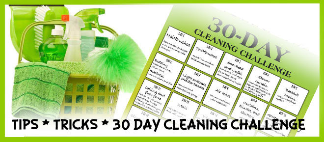 Spring Cleaning Tips - Your Checklist and 30-Day Cleaning Challenge #springcleaning #way2goodlife