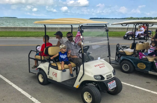But-in-Bay Golf cart