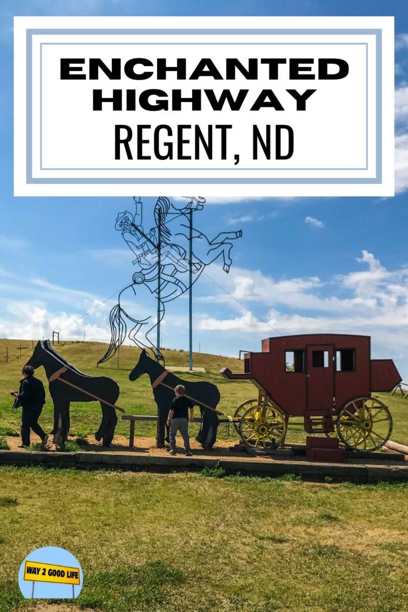 The Enchanted Highway and Golden Hour Discoveries Regent, ND