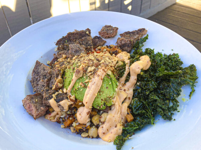 Protein Bowl at the Duke's Kitchen