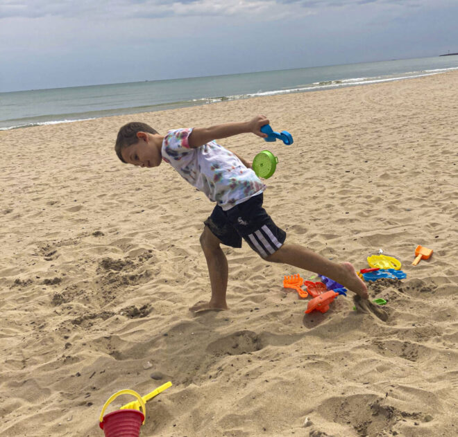 Beach in Racine Wisconsin -  Off-Season Escape